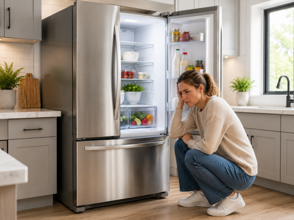 electrolux fridge not cooling