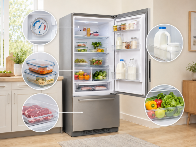 electrolux fridge food safety