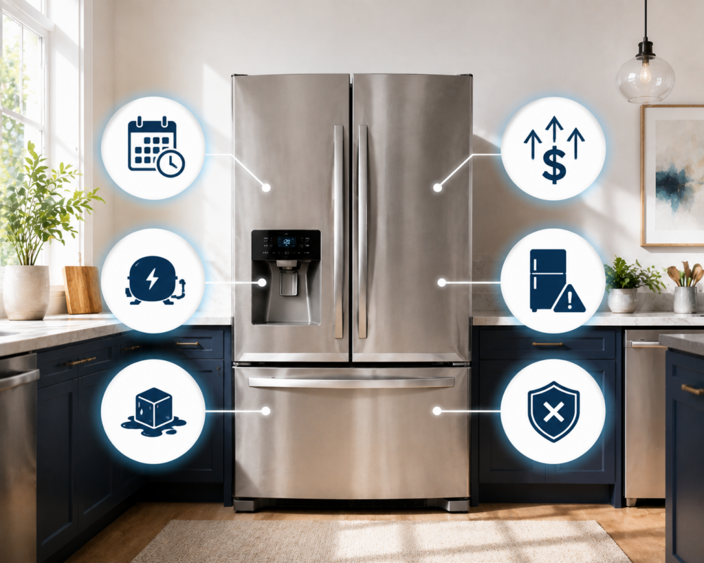 when not to repair electrolux fridge