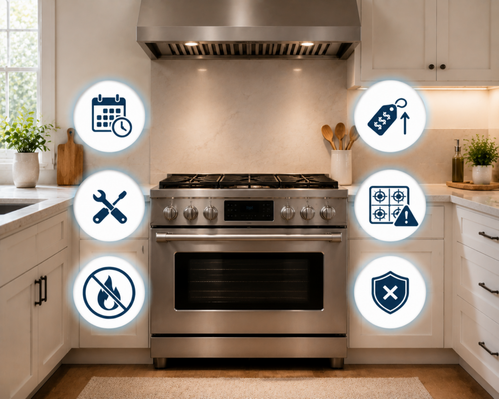 when not to repair electrolux range